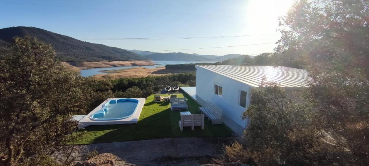Casa En El Lago.Unmillondeestrellas Villaharta Exteriör bild