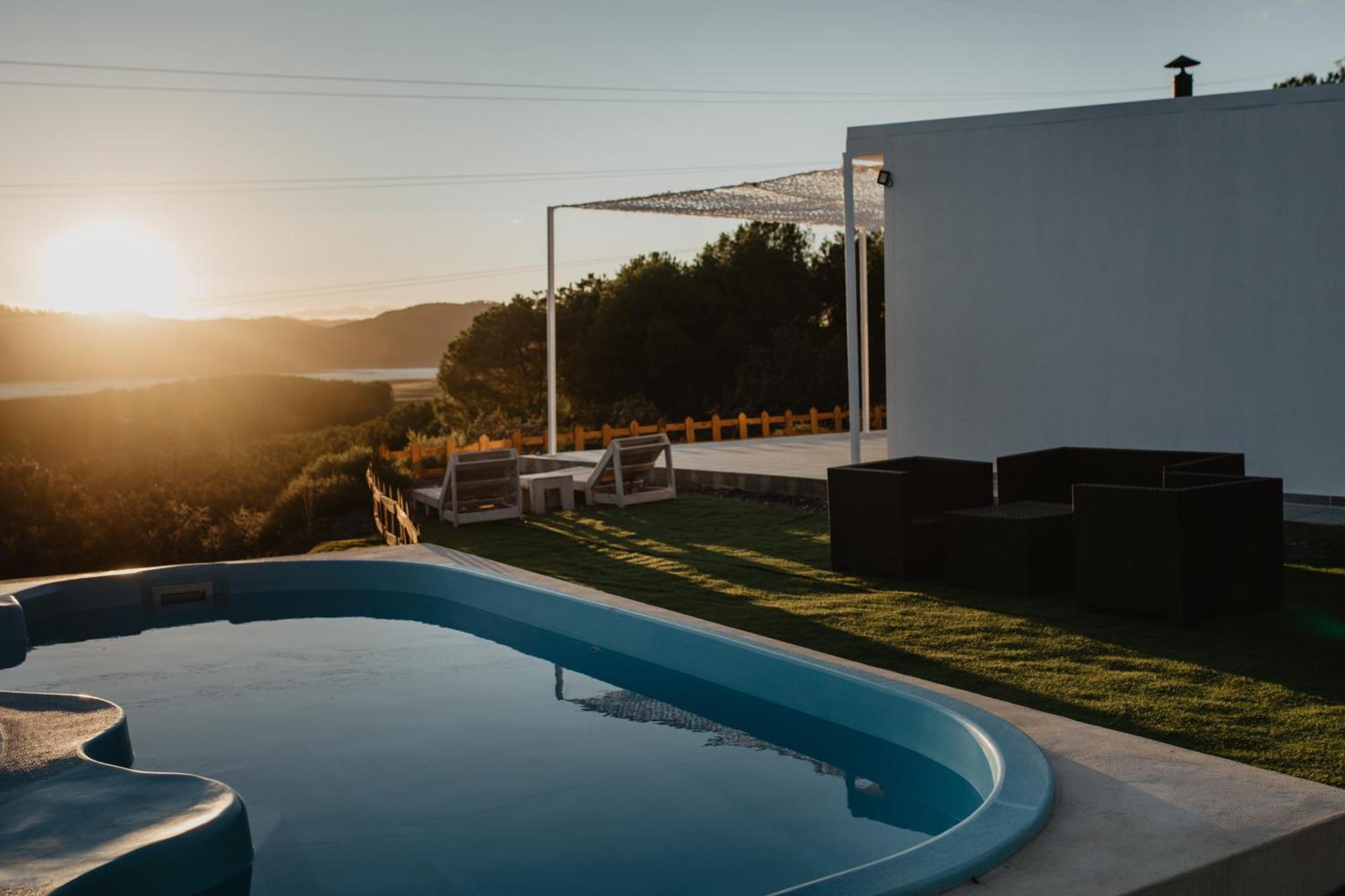 Casa En El Lago.Unmillondeestrellas Villaharta Exteriör bild