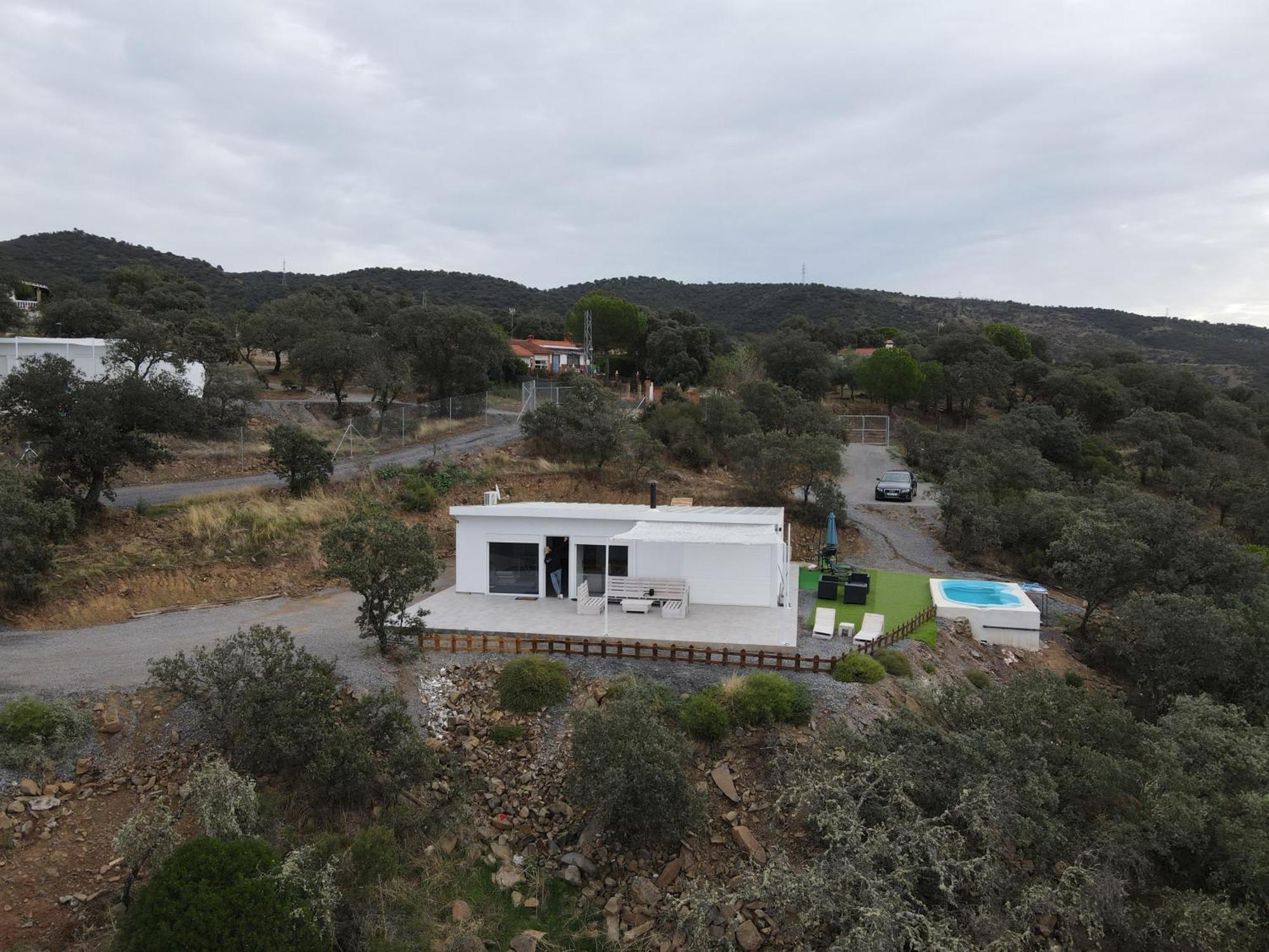 Casa En El Lago.Unmillondeestrellas Villaharta Exteriör bild